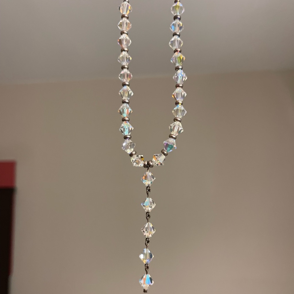Crystal Necklace and Earring set